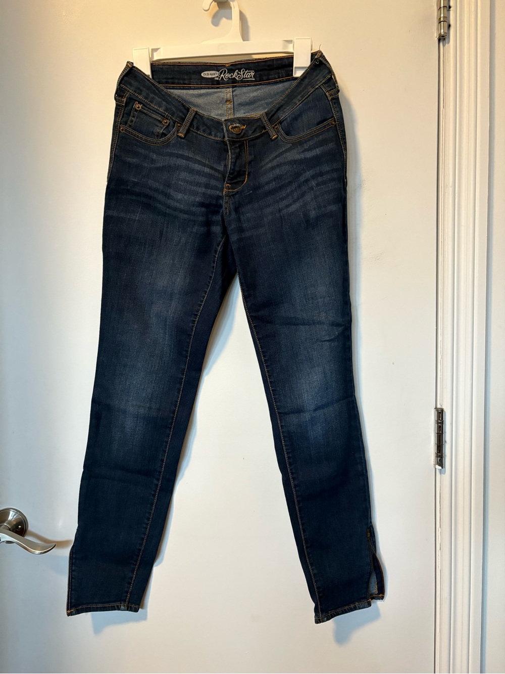Old Navy Dark Wash Rockstar Jeans